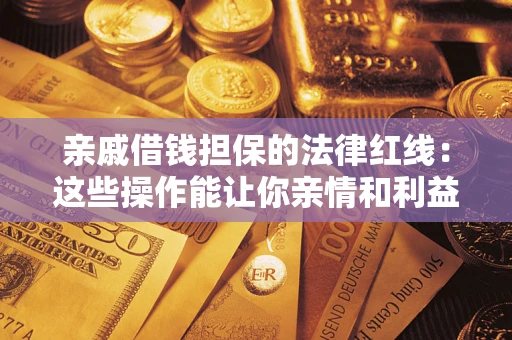 济南亲戚借钱担保的法律红线：这些操作能让你亲情和利益两不误