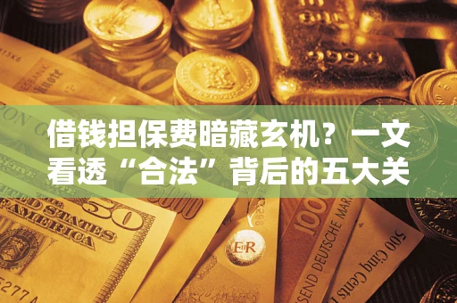 济南借钱担保费暗藏玄机？一文看透“合法”背后的五大关键陷阱