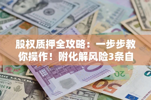 济南股权质押全攻略：一步步教你操作！附化解风险3条自救法则