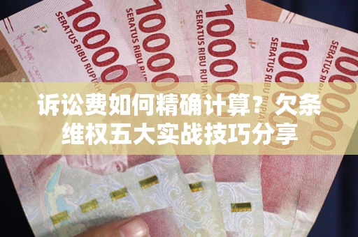 济南诉讼费如何精确计算？欠条维权五大实战技巧分享