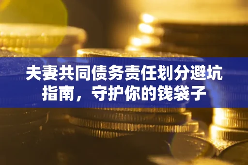 济南夫妻共同债务责任划分避坑指南，守护你的钱袋子