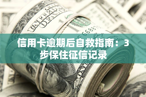 济南信用卡逾期后自救指南：3步保住征信记录