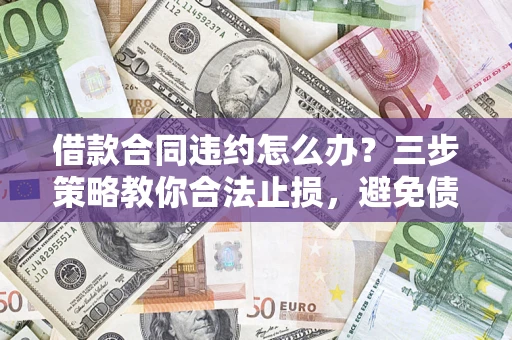 济南借款合同违约怎么办？三步策略教你合法止损，避免债务危机升级