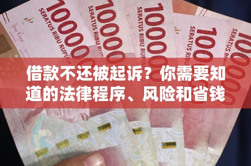 济南借款不还被起诉？你需要知道的法律程序、风险和省钱技巧
