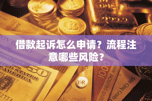 济南借款起诉怎么申请？流程注意哪些风险？