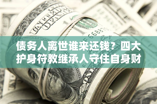 济南债务人离世谁来还钱？四大护身符教继承人守住自身财产